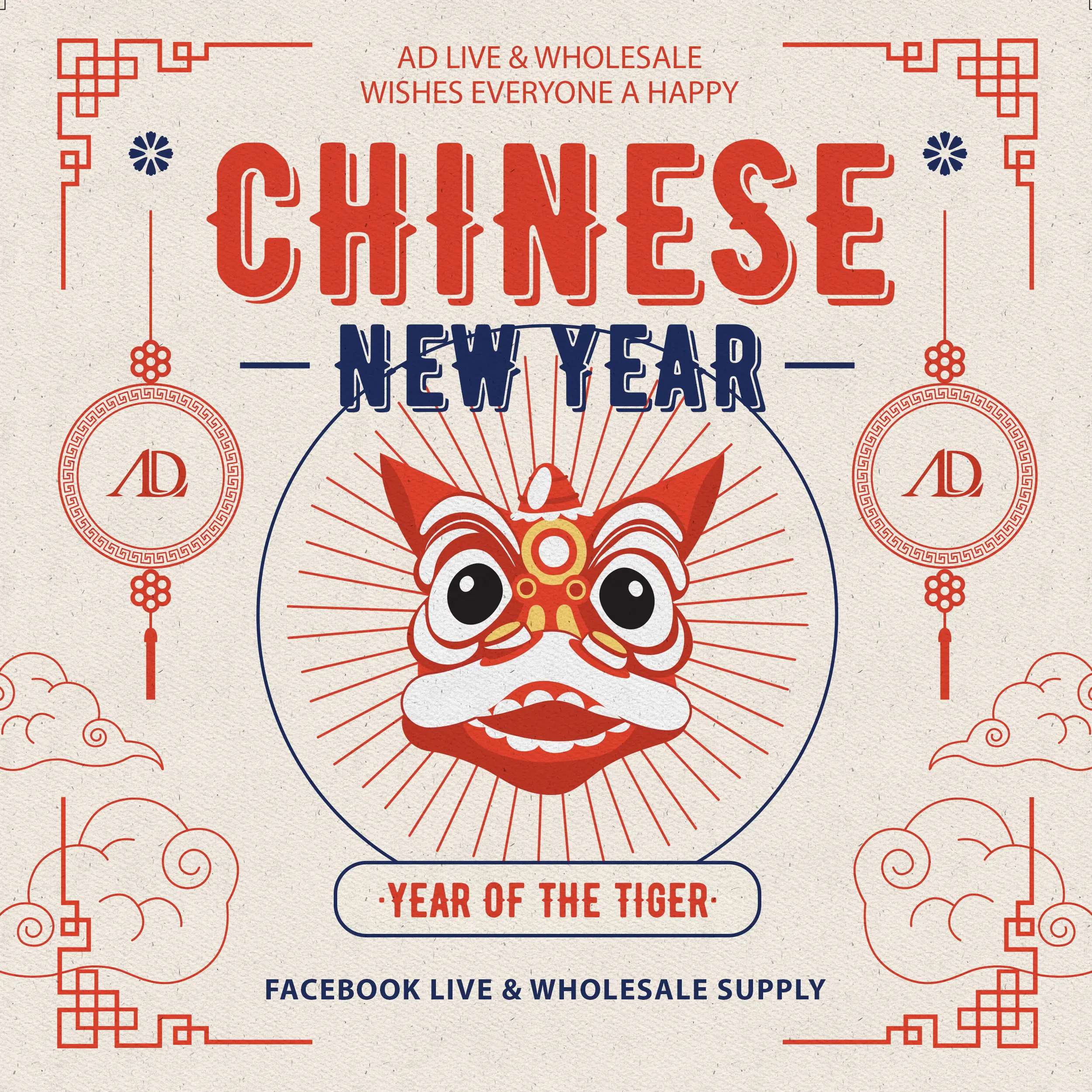 AD Live Chinese New Year 2022 Social Post