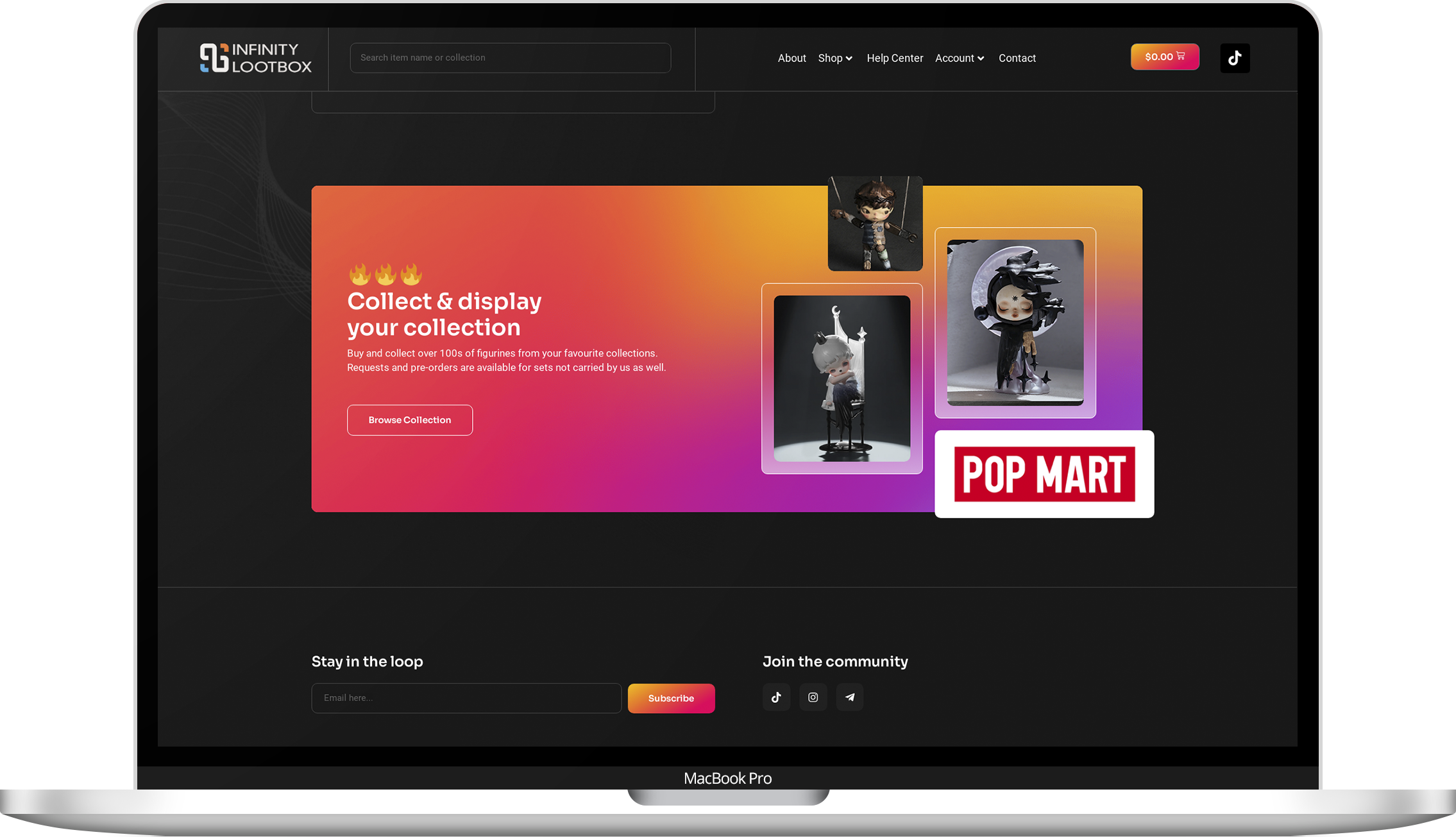 Infinity Lootbox About Us Page 3