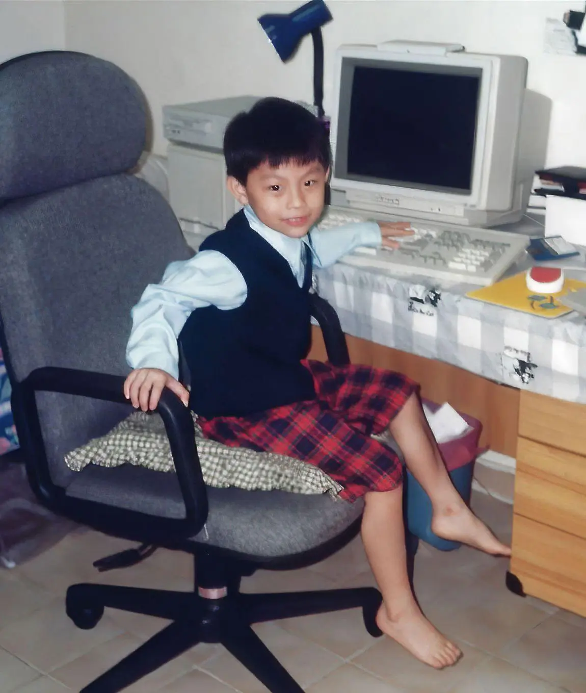 Alson at six years old