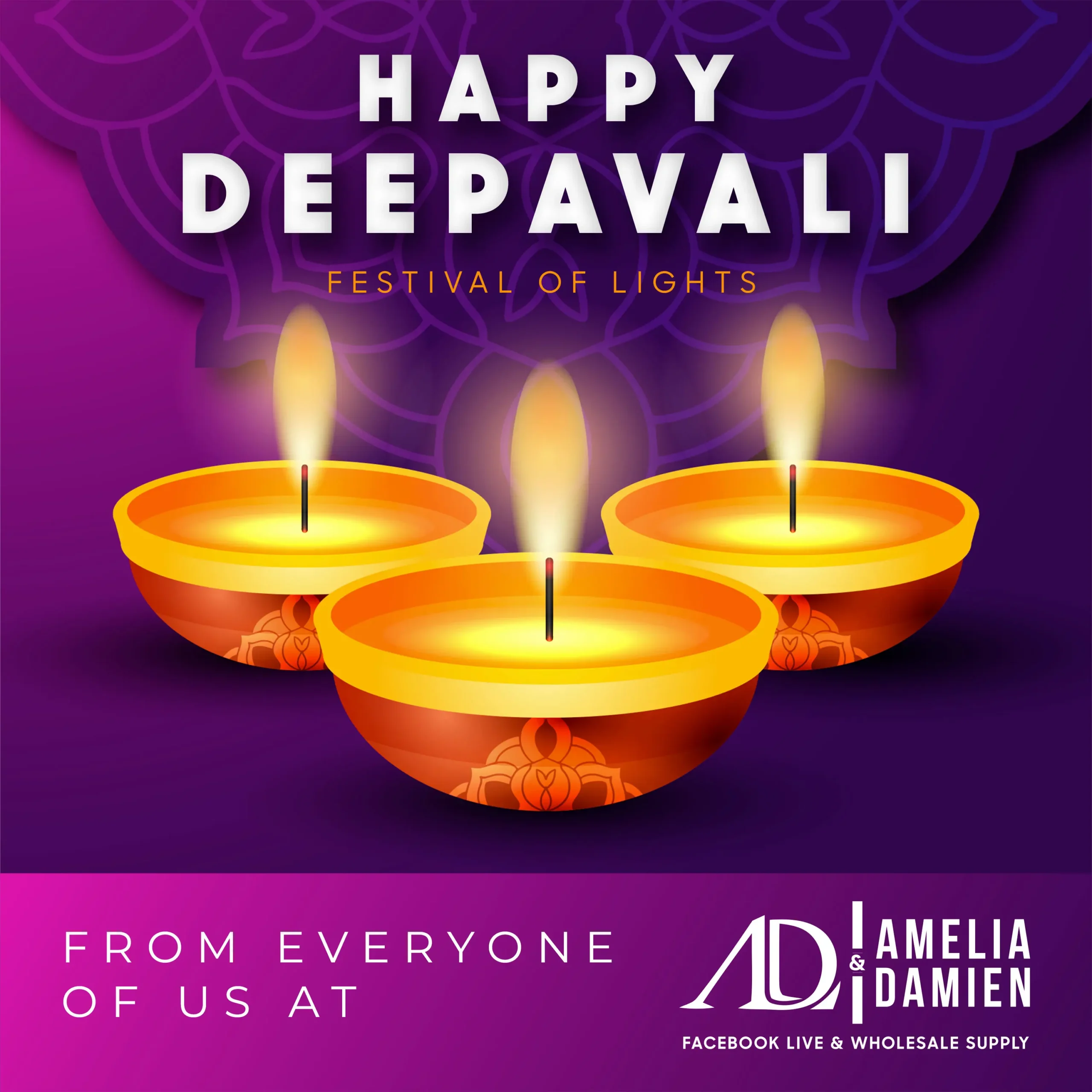 AD Live Deepavali 2022 Social Post