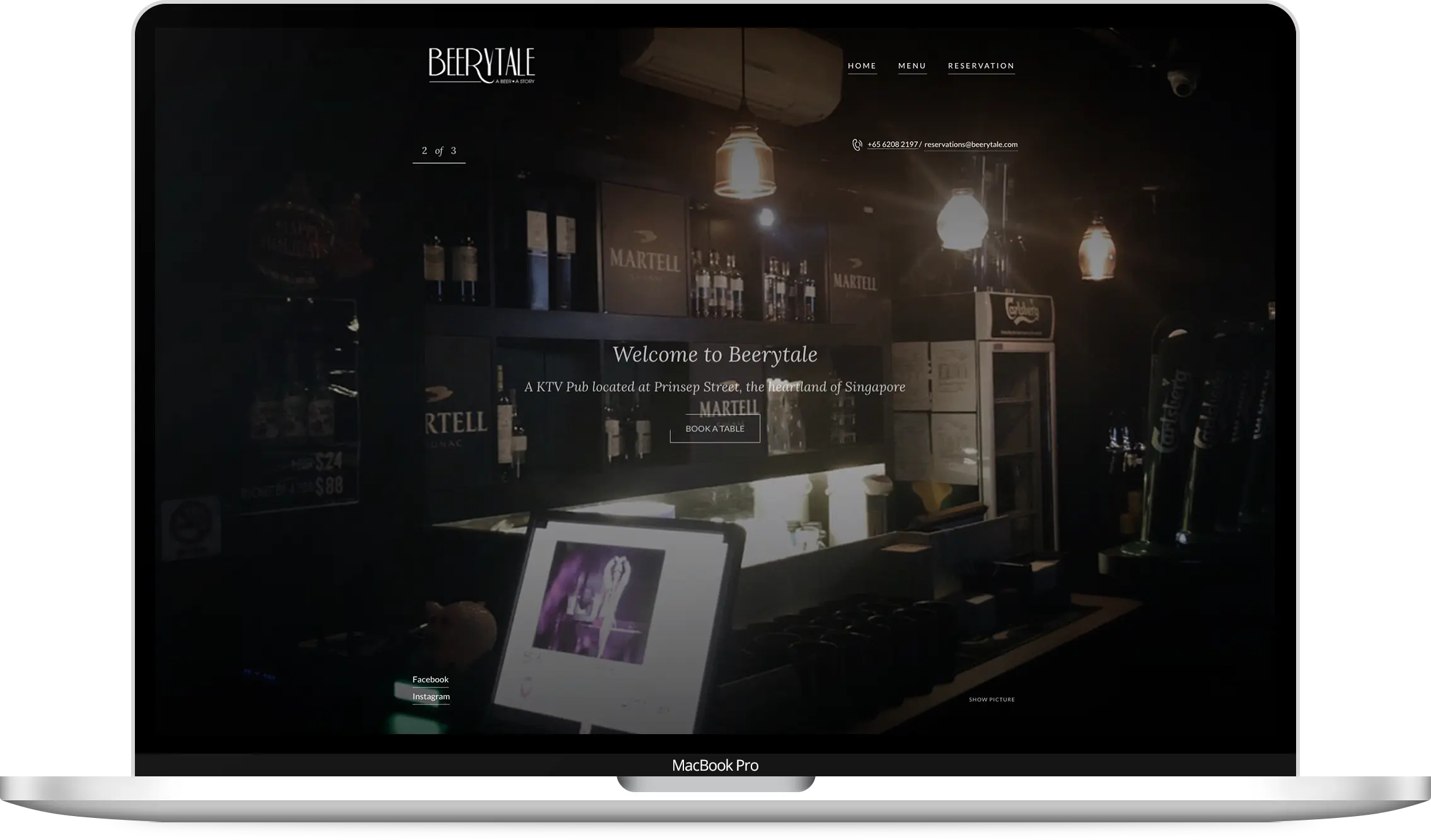 Beerytale Homepage